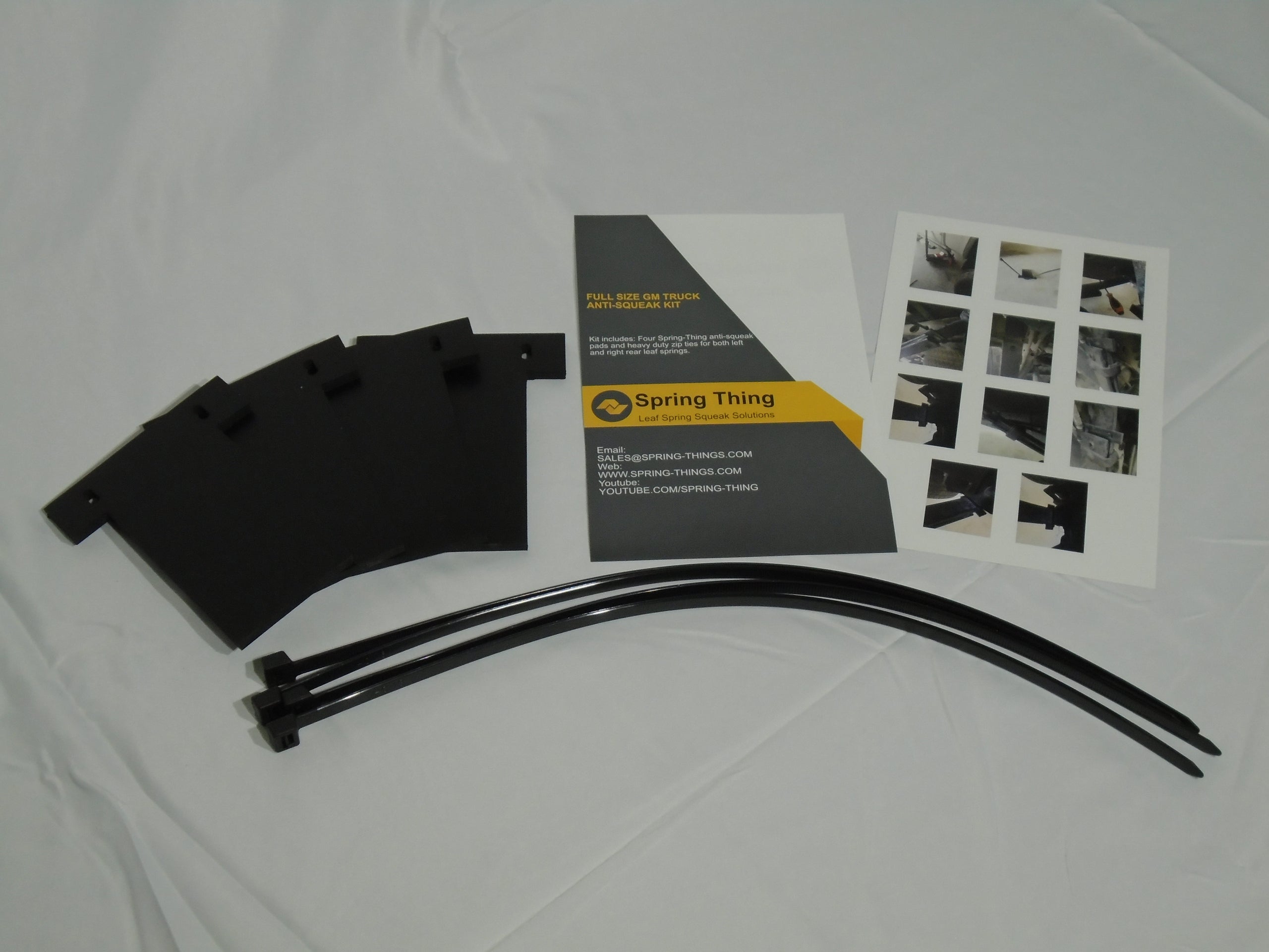 Leaf spring squeak fix Spring Thing